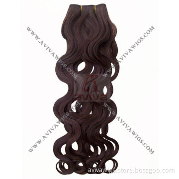 Machine Weft Human Hair Extension (AV-HE015)